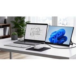 Przenośny monitor do laptopa i smartfona 14 cali IPS LCD WUXGA 1920x1200, HDR, USB-C, Mini HDMI, 60 Hz