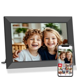 STAZER cyfrowa ramka na zdjęcia 10,1″ Wi-Fi HD IPS 1280 x 800, 32 GB, aplikacja Frameo