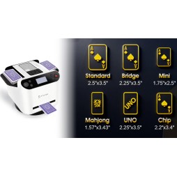 Rozdawarka i tasowarka do kart inteligentna automatyczna urządzenie do tasowania i rozdawania uno pokera