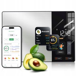 Waga kuchenna dietetyczna bluetooth z aplikacją na telefon 5kg/1g