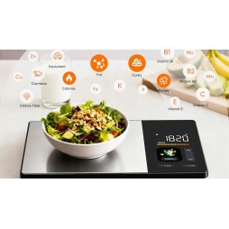 Waga kuchenna dietetyczna bluetooth z aplikacją na telefon 5kg/1g