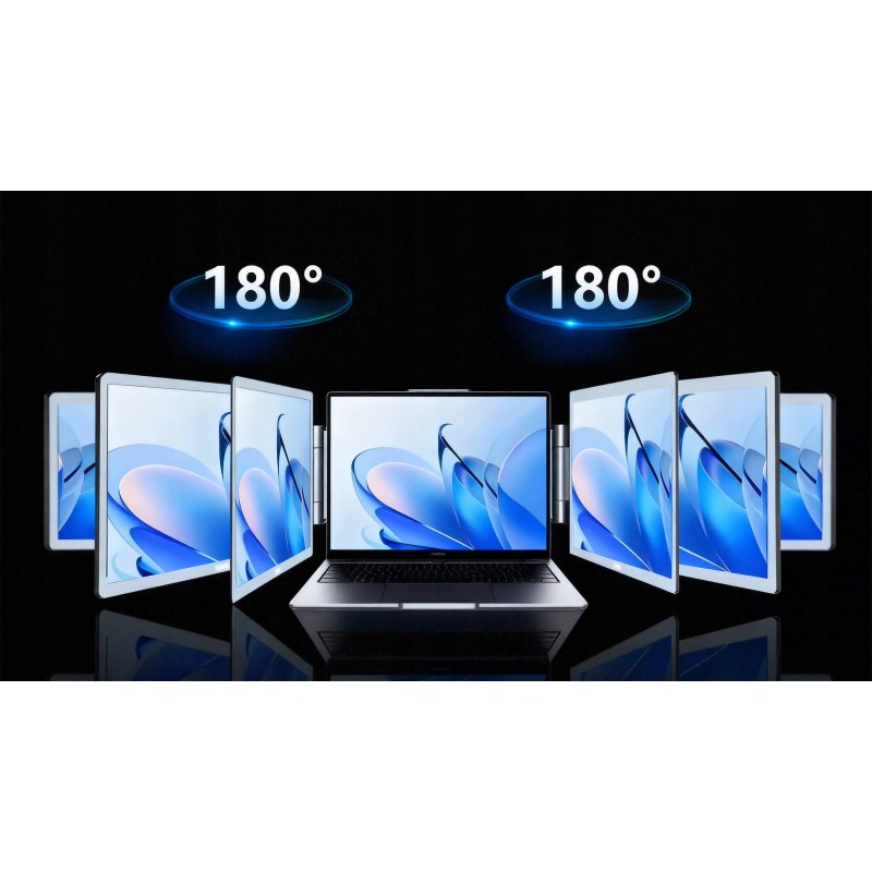 Podwójny monitor przenośny do laptopa 14" LCD IPS HDR WUXGA 1920 × 1200 60 Hz mini HDMI USB-C