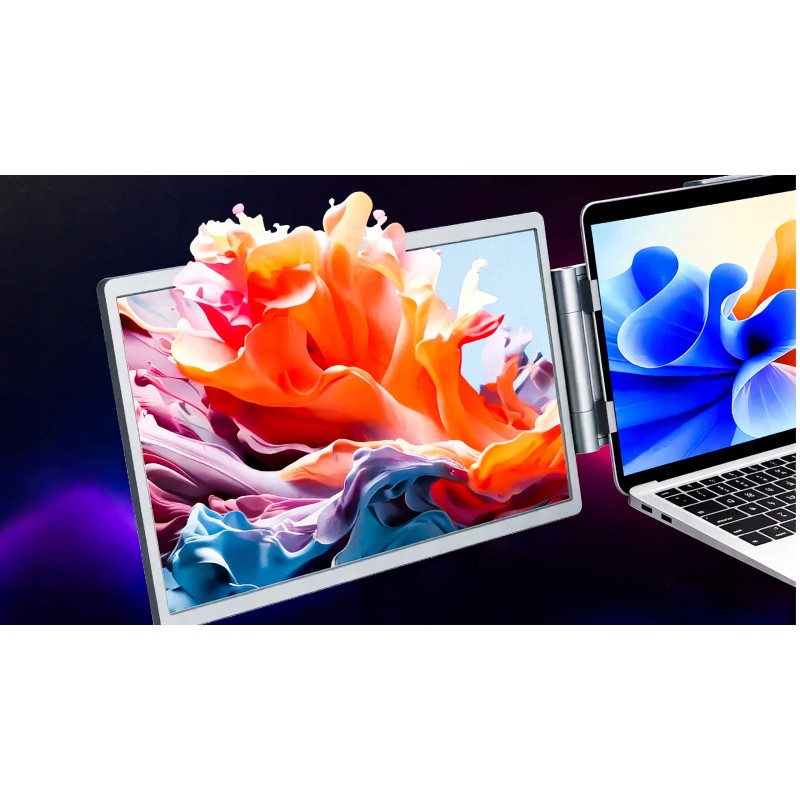 Podwójny monitor przenośny do laptopa 14" LCD IPS HDR WUXGA 1920 × 1200 60 Hz mini HDMI USB-C