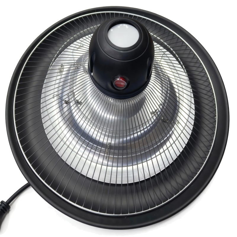 vIben SUNVEIL - promiennik sufitowy lampa grzewcza żarnik z pilotem na taras 2000W