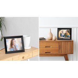 STAZER cyfrowa ramka na zdjęcia 10,1″ Wi-Fi HD IPS 1280 x 800, 32 GB, aplikacja Frameo
