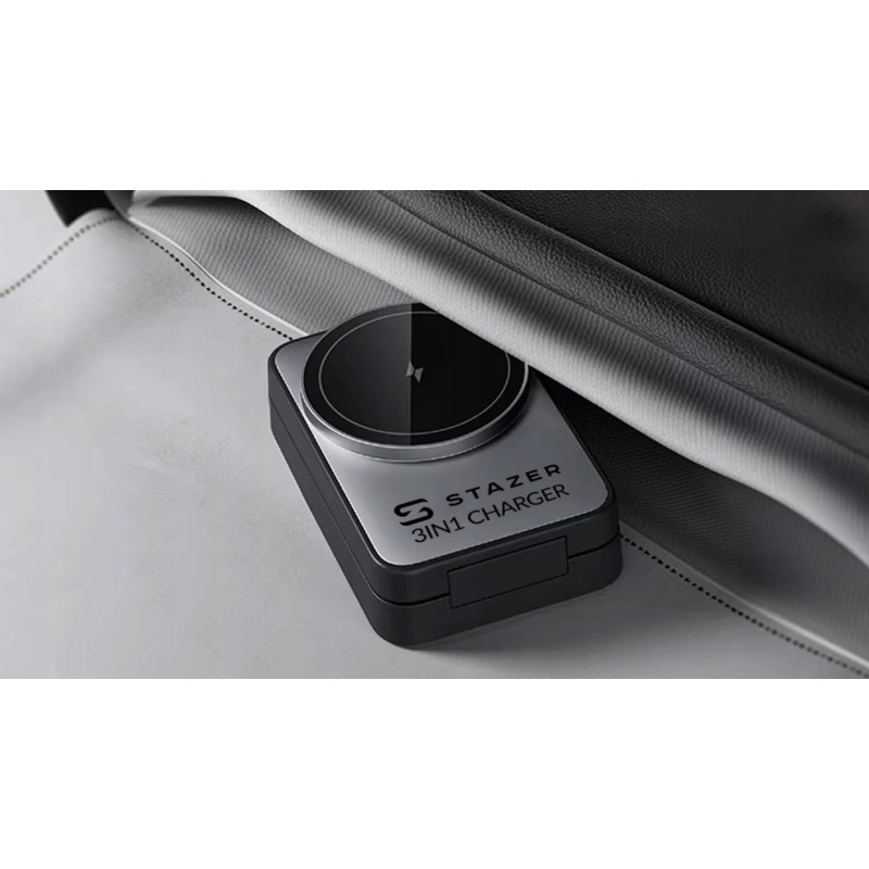 BEZPRZEWODOWA ŁADOWARKA INDUKCYJNA WIRELESS DO APPLE WATCH, IPHONE I AIRPODS 3W1 15W MAGSAFE QI