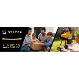 Rozdrabniacz Elektryczny Rębak do Gałęzi Frezowy 60l 44mm 3600W
