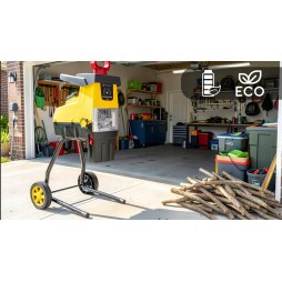 Rozdrabniacz Elektryczny Rębak do Gałęzi Frezowy 60l 44mm 3600W