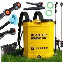 STAZER BLASTER ProX Opryskiwacz opryskiwacz plecakowy akumulatorowy elektryczny lanca 46-80 cm 16 l