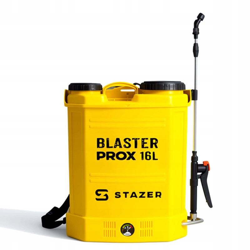 STAZER BLASTER ProX Opryskiwacz opryskiwacz plecakowy akumulatorowy elektryczny lanca 46-80 cm 16 l