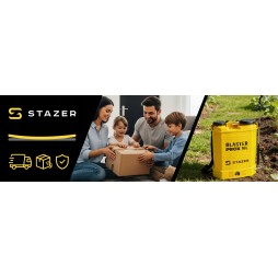 STAZER BLASTER ProX Opryskiwacz opryskiwacz plecakowy akumulatorowy elektryczny lanca 46-80 cm 16 l