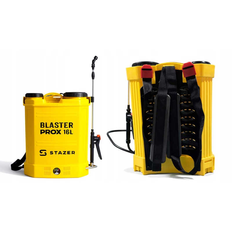 STAZER BLASTER ProX Opryskiwacz opryskiwacz plecakowy akumulatorowy elektryczny lanca 46-80 cm 16 l