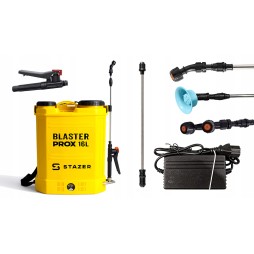 STAZER BLASTER ProX Opryskiwacz opryskiwacz plecakowy akumulatorowy elektryczny lanca 46-80 cm 16 l