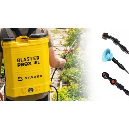 STAZER BLASTER ProX Opryskiwacz opryskiwacz plecakowy akumulatorowy elektryczny lanca 46-80 cm 16 l