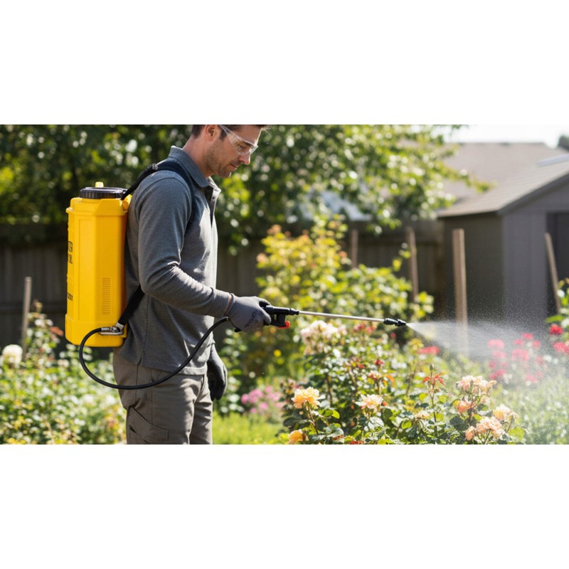 STAZER BLASTER ProX Opryskiwacz opryskiwacz plecakowy akumulatorowy elektryczny lanca 46-80 cm 16 l
