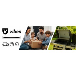 GRILL GAZOWY Z RUSZTEM ŻELIWNYM NIERDZEWNY OGRODOWY PALNIK BOCZNY 3+1 9.9KW