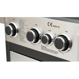 GRILL GAZOWY Z RUSZTEM ŻELIWNYM NIERDZEWNY OGRODOWY PALNIK BOCZNY 3+1 9.9KW