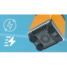 Przenośny prysznic turystyczny kempingowy elektryczny z akumulatorem 6000 mAh 5 V
