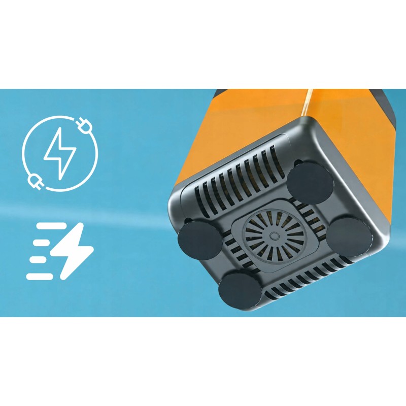 Przenośny prysznic turystyczny kempingowy elektryczny z akumulatorem 6000 mAh 5 V