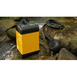 Przenośny prysznic turystyczny kempingowy elektryczny z akumulatorem 6000 mAh 5 V