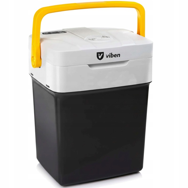 VIBEN ArcticFlow przenośna lodówka turystyczna samochodowa z funkcją grzania USB 12V 230V 29 l