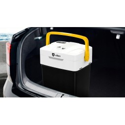 VIBEN ArcticFlow przenośna lodówka turystyczna samochodowa z funkcją grzania USB 12V 230V 29 l