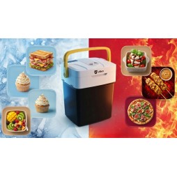 VIBEN ArcticFlow przenośna lodówka turystyczna samochodowa z funkcją grzania USB 12V 230V 29 l