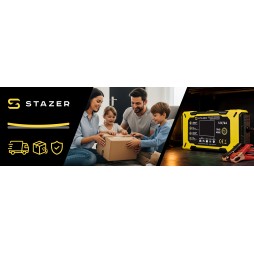 Prostownik samochodowy do ładowania akumulatorów, AGM, żelowe, kwasowe, z funkcją naprawy 12v/6A lcd