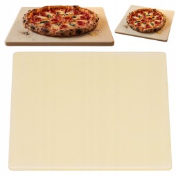 Kamień do pizzy 33 x 33 cm - kordieryt do piekarnika i pieca