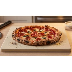Kamień do pizzy 33 x 33 cm - kordieryt do piekarnika i pieca