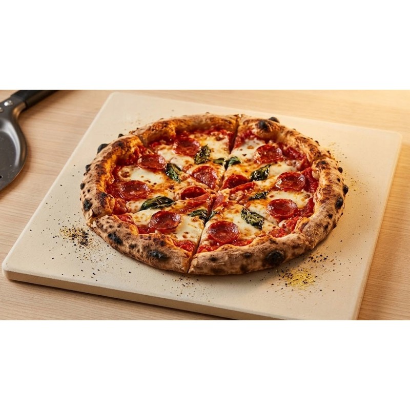Kamień do pizzy 33 x 33 cm - kordieryt do piekarnika i pieca