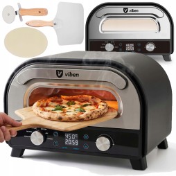 VIBEN PrimoCotto - elektryczny piec do pizzy neapolitańskiej z kamieniem 12" do 450°C