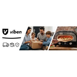 VIBEN PrimoCotto - elektryczny piec do pizzy neapolitańskiej z kamieniem 12" do 450°C
