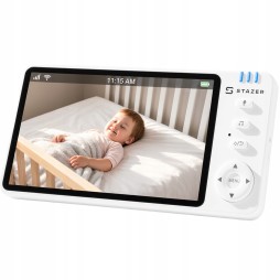 Niania elektroniczna Smart 2w1 z kamerą, aplikacją i monitorem 5"