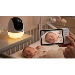 Niania elektroniczna Smart 2w1 z kamerą, aplikacją i monitorem 5"