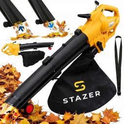 Dmuchawa elektryczna do liści STAZER 3500 W z odkurzaczem