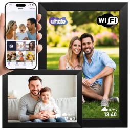 Cyfrowa ramka na zdjęcia STAZER ekran dotykowy IPS 10,1 cala Wi-Fi 16 GB