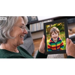 Cyfrowa ramka na zdjęcia STAZER ekran dotykowy IPS 10,1 cala Wi-Fi 16 GB