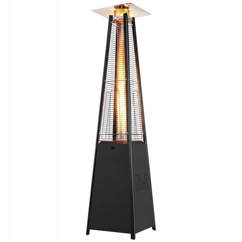 Parasol grzewczy gazowy 13 kW - ogrzewacz tarasowy piramida Cheopsa