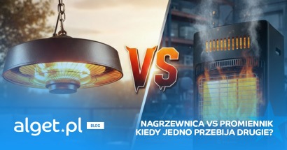 Promiennik ciepła vs nagrzewnica: ogrzewanie gazowe i elektryczne pomieszczeń