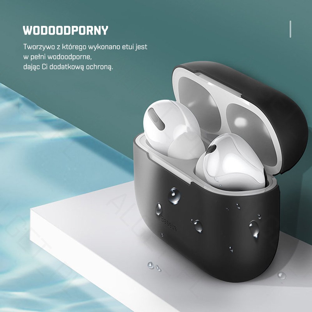 BASEUS Etui pokrowiec na słuchawki AirPods Pro