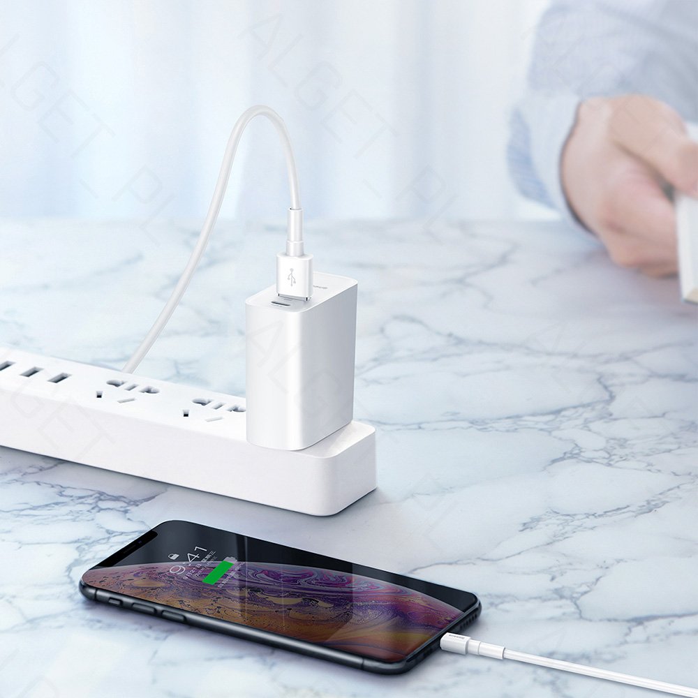BASEUS 2x Kabel USB - Lightning 2.4A 1.5m